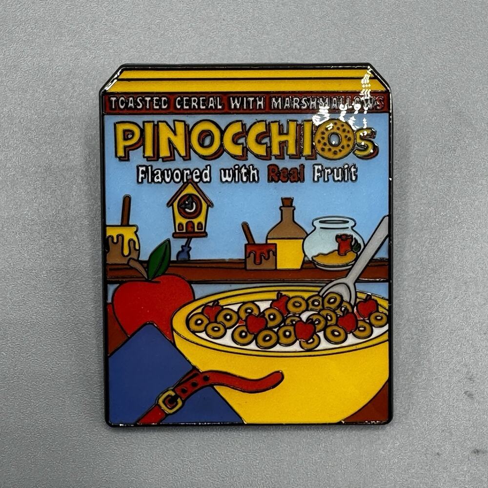 Loungefly Disney Cereal Box Blind Enamel Pin New Open Box PINOCCHIO